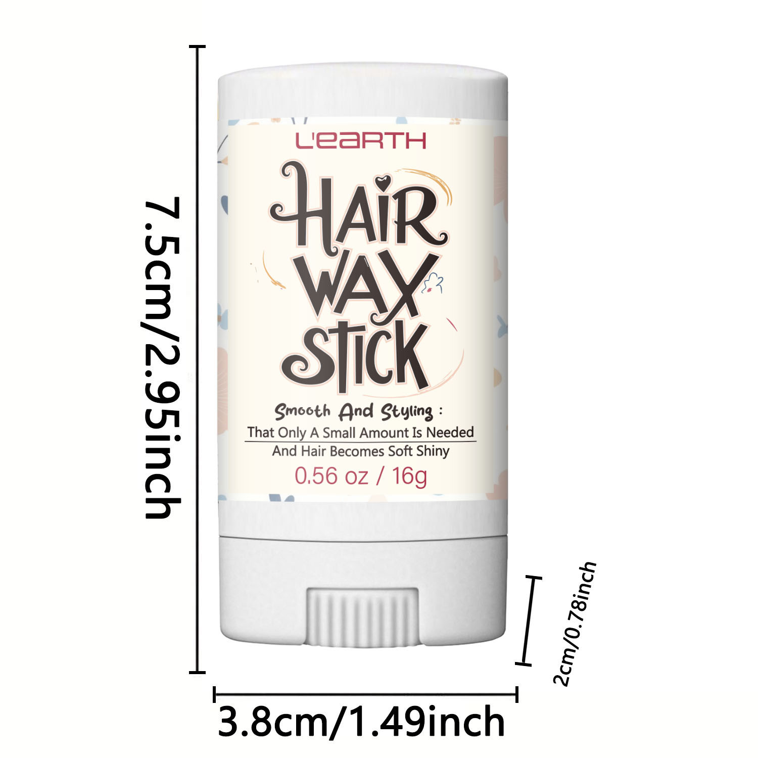 Hair Wax Stick for Controlling Edges and Flyaways