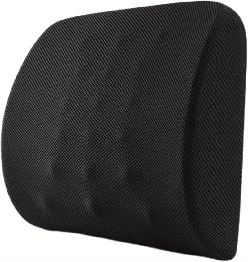 ergonomic lumbar support pillow with posture back cushion for office chair car seat gaming desk with adjustable strap lightweight portable for or gray lumbar cushion home seating durable construction remote workers Product details 12