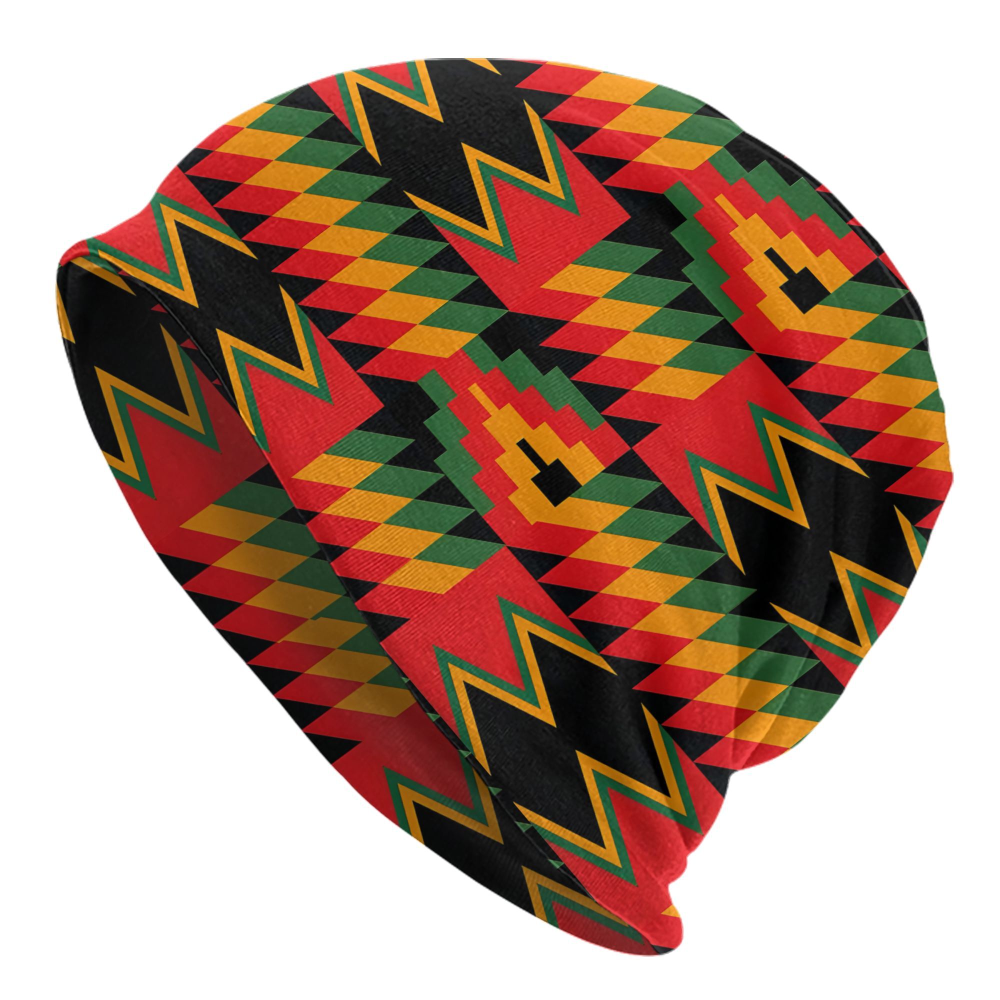 TEMU Africa Beanies Caps Hat Fashion Bonnet Hats Men 2d Print Design