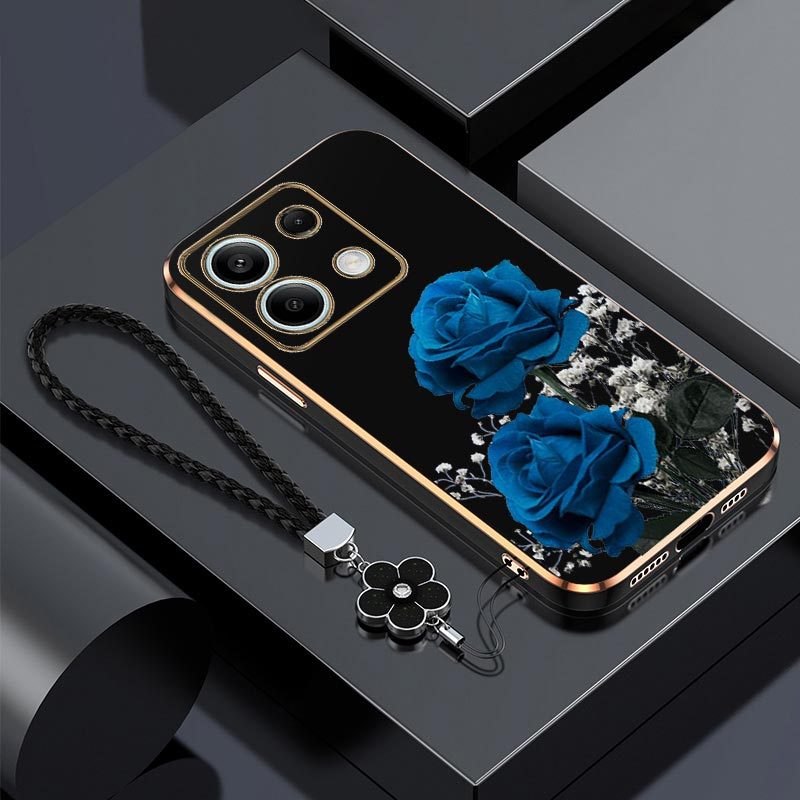 TEMU Phone Case: Note13 5g Rose Electroplate Protection Redmi Note 13 Ideal For Entertainment