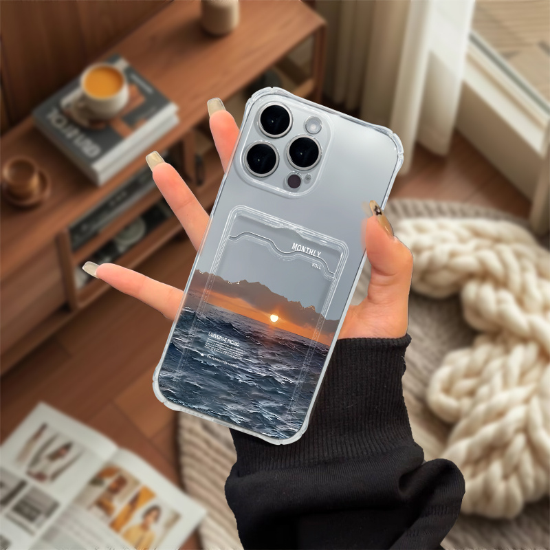 Clear Polaroid Iphone Case With Polaroid Picture Holder Iphone