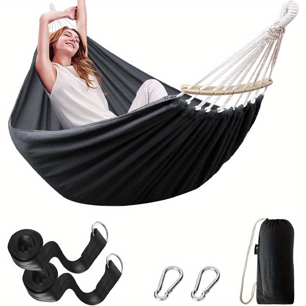 Portable Outdoor Hammock For Camping Indoor/outdoor Patio Garden Beach