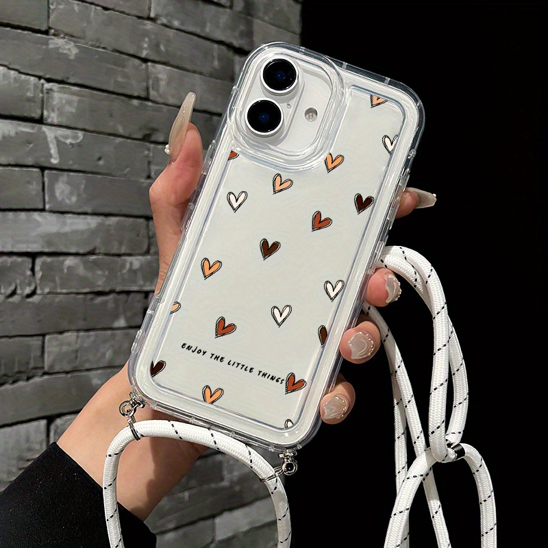 Cover con cordino per iPhone 16 Pro