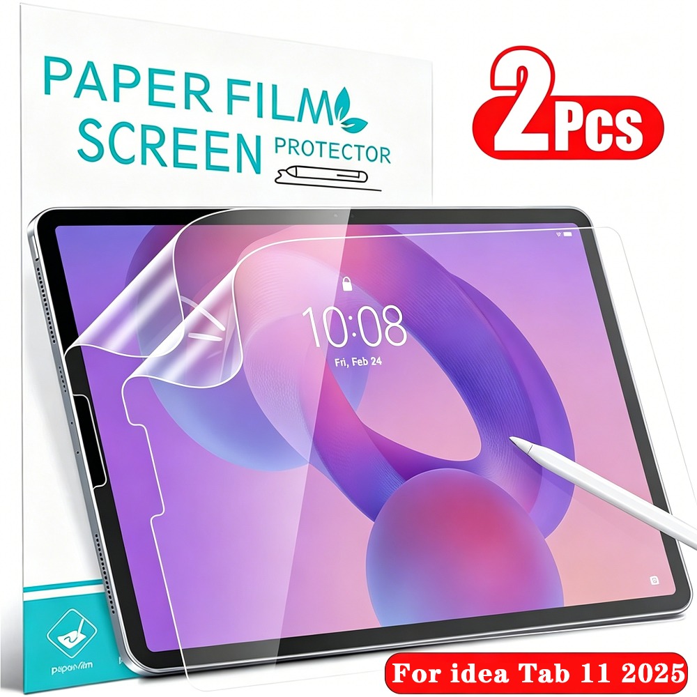 TEMU 2 Pack Tab 11 2025 Paper Feel Like Screen Protector Ultra Tpu Film Anti-scratch Protective Film No Glass