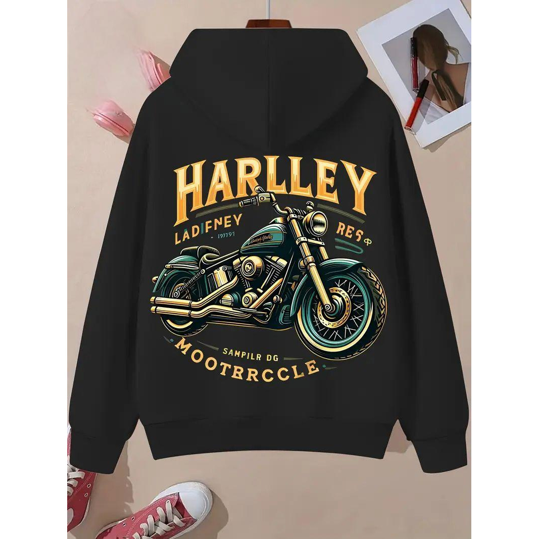 

Women's And Hooded Sweatshirt - Long Sleeved , For And