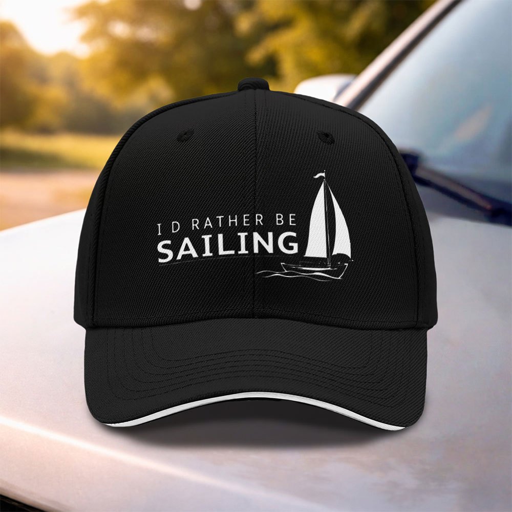TEMU 1pc Sailing Boat Outdoor Leisure Printed Baseball Cap, Unisex And Adjustable, Suitable For , Dating, Fitness, And Vacation. In Multiple Colors.