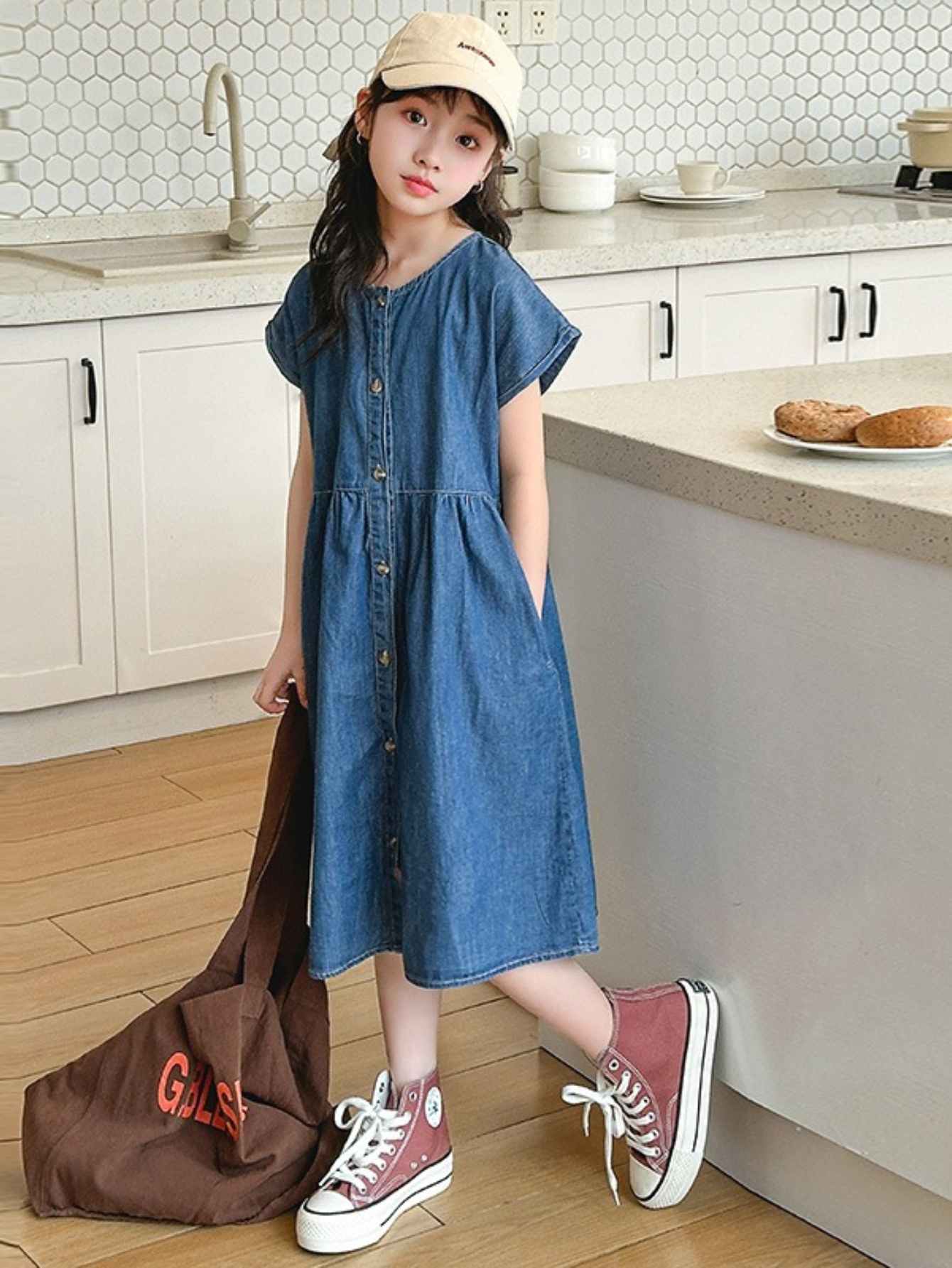 summer denim dresses for older ladies Denim Dress for Women over 40