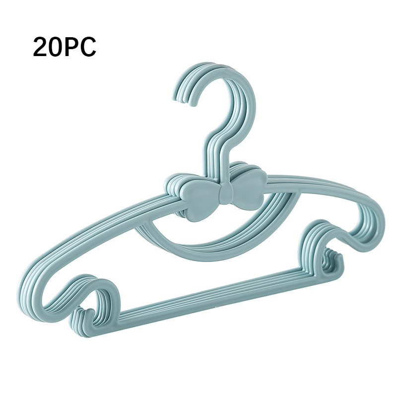 TEMU 20pcs Set Of Baby Hangers, Suitable For Infant Clothing And Store Display. Non-slip Hangers - Stackable Hangers With Hooks - Pet Hangers -