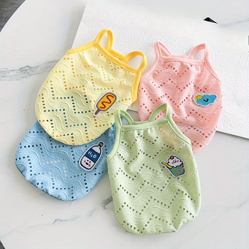 4piezas ropa mascotas perro gato /verano tirantes Temu Guatemala