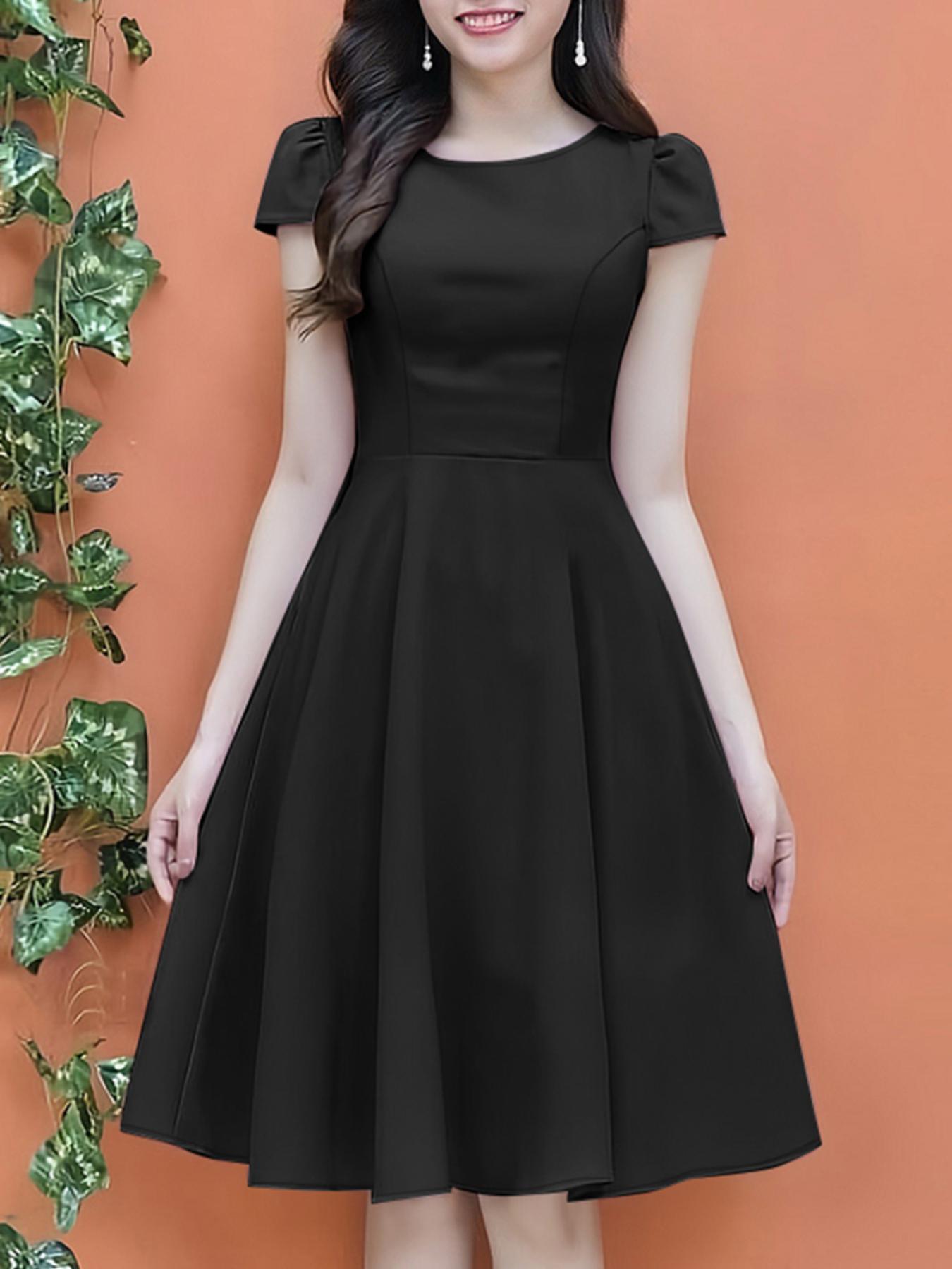 cute knee length summer dresses sold on Temu United States