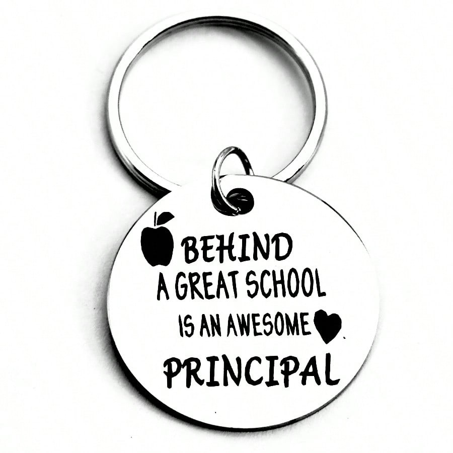 TEMU 1pc Behind A Is An Extraordinary Principal, The 'keychain' - School Administrators And Teachers To Give To During The Back To