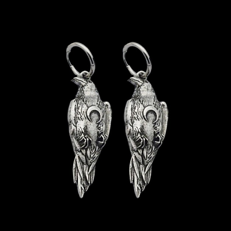 TEMU 2pcs Vintage Drop Earrings Gothic Boho Dangle Hoops For Daily Party Halloween Birthday Gift For Women Men