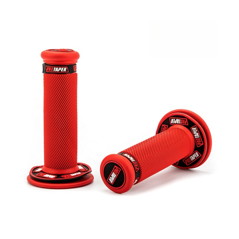A Pair Of Grips- Made Of Colorful, Durable Rubber Material, , Sweat-resistant Design, Suitable Off-road, Urban, And Racing Cycling. Universal Handlebar Grips, Easter