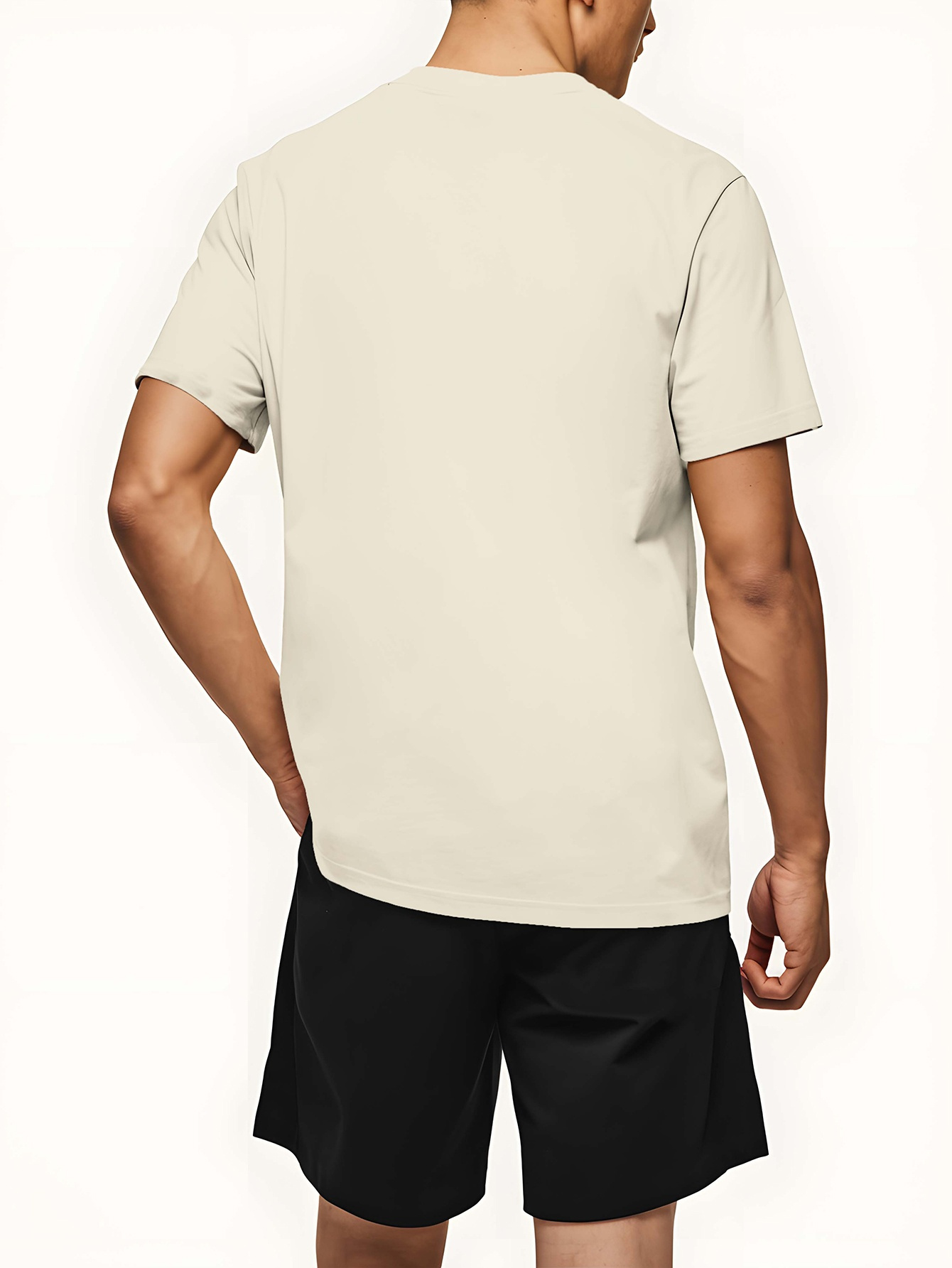 대학생 스타일의 할아버지 남성용 반팔 반바지 슈트 여름 패션 브랜드 프린트 남성 캐주얼 스포츠 - Temu Republic of  Korea, image size:800x1066