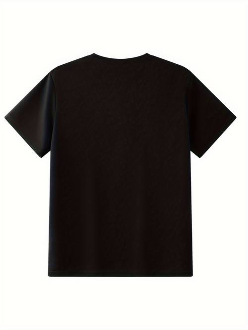 mens summer comfortable crew neck short sleeve t shirt and drawstring pocket shorts set simple and stylish wear casual summer outdoor sportswear fitness running leisure set