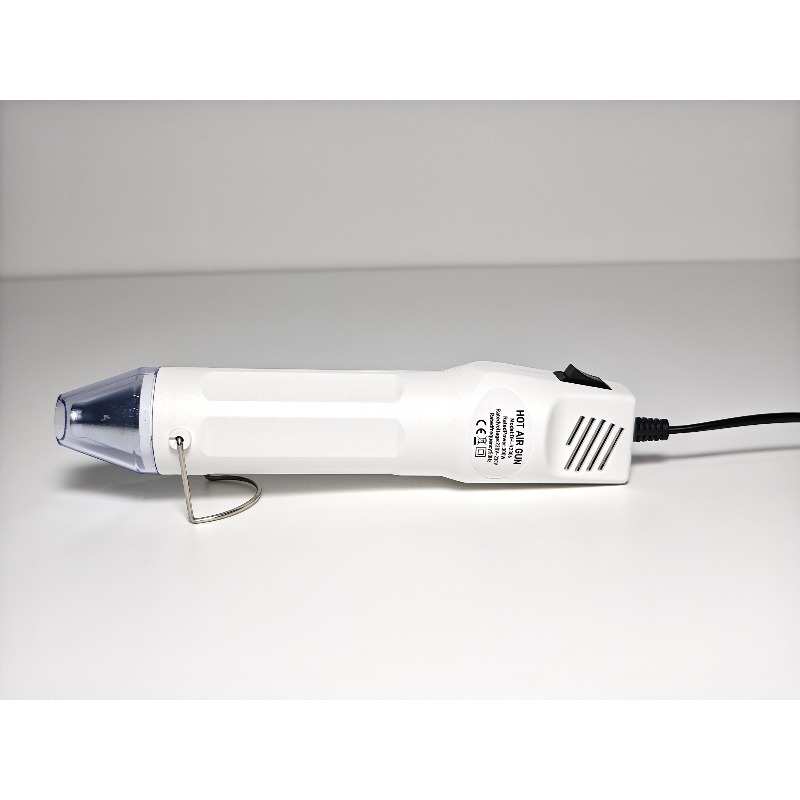 Image of 300w Heat Hot Air Gun, Temperature Of 300°c, Multiple Nozzles, No Display, No , For Enthusiasts, Professionals, Diy Projects, Handicraft And More