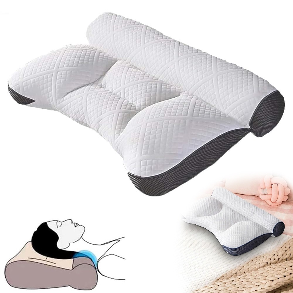 Pillow For Sleep, Deep Sleep Pillows, Pillow For Neck And Shoulder, Pillows For Side, Back, Stomach Sleepers