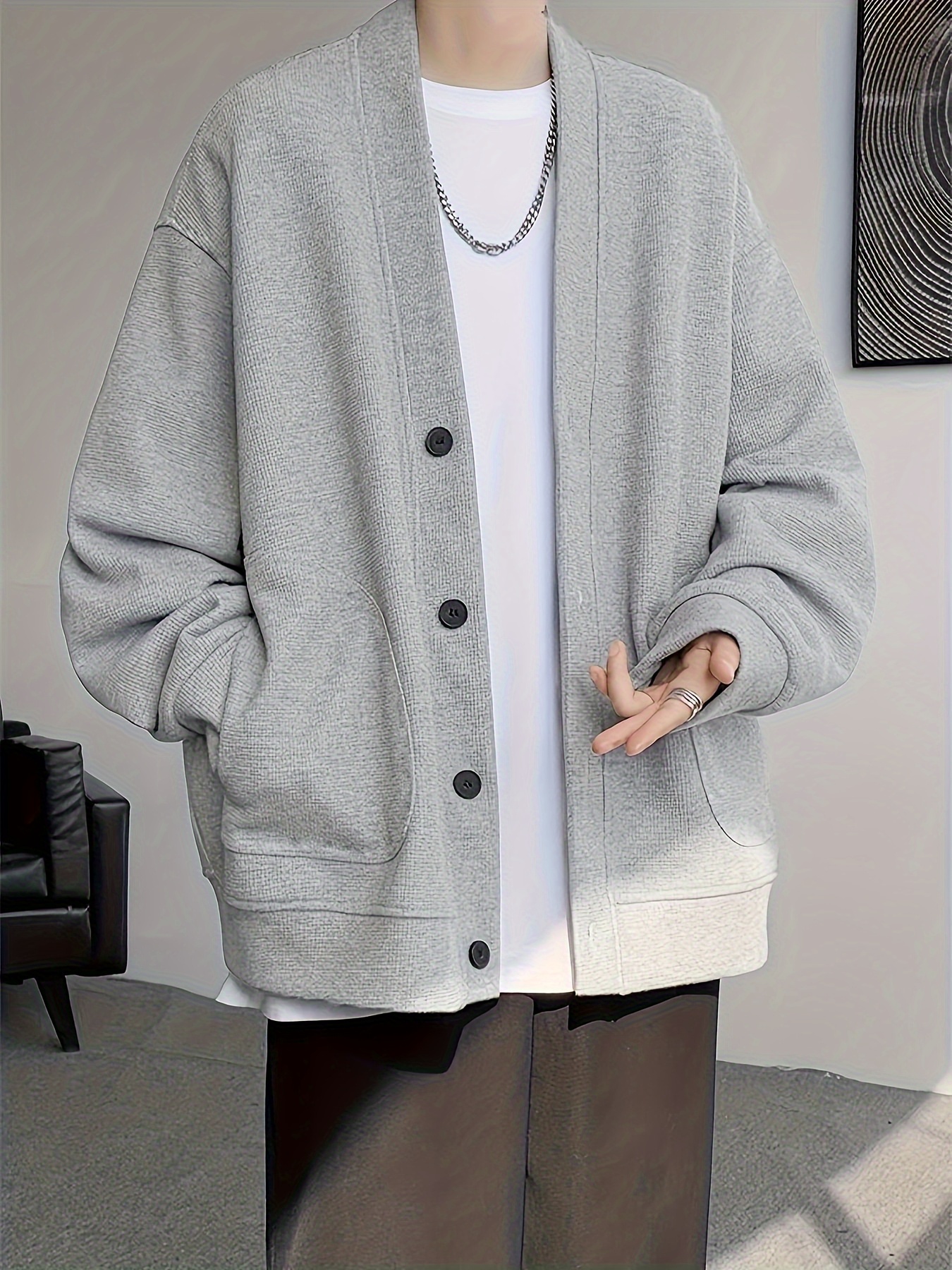 sommer cardigans für männer Temu Deutschland