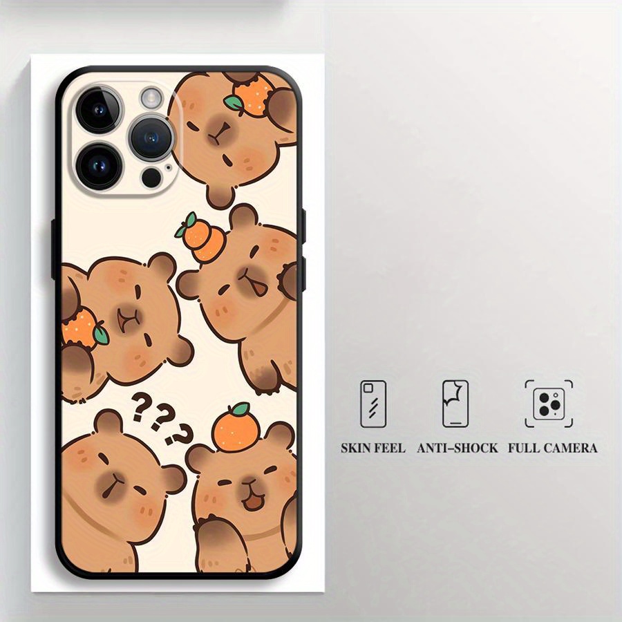 TEMU Cover For Huawei P40 Lite, P20 Pro, P30 Lite, 2019, P30 Pro, And P20 Lite Featuring A Humorous And Adorable Capybara Design.