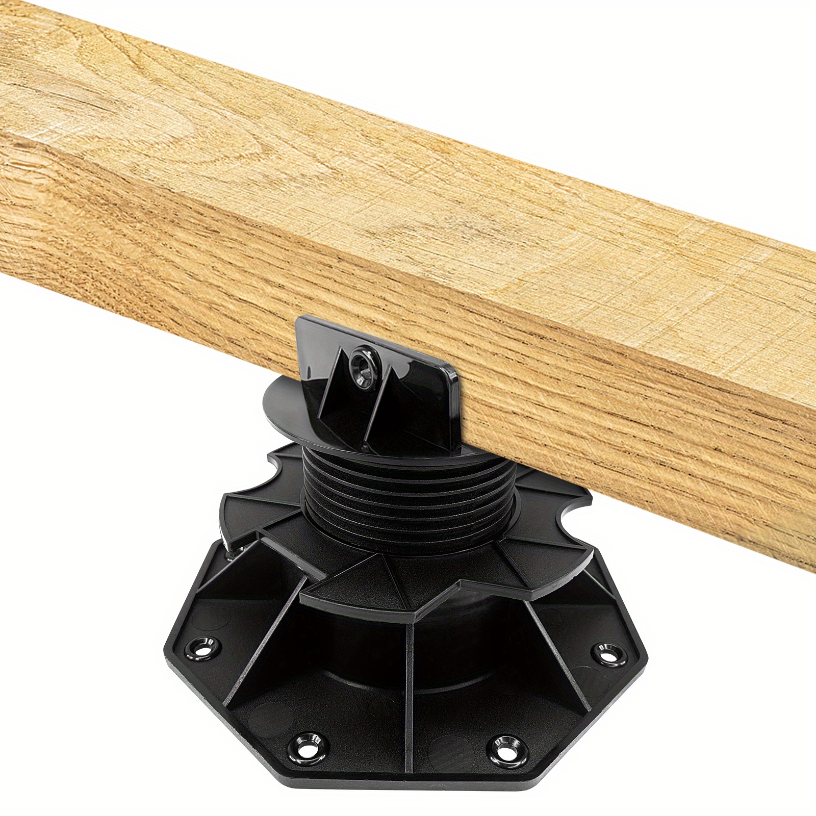 E-shop 10//50/100 Stück Verstellbare Terrassenparzellen 30-60mm/60-140mm, Terrassenstützfuß, Kunststoffbasis, Plattenlagern, Stützpolster für