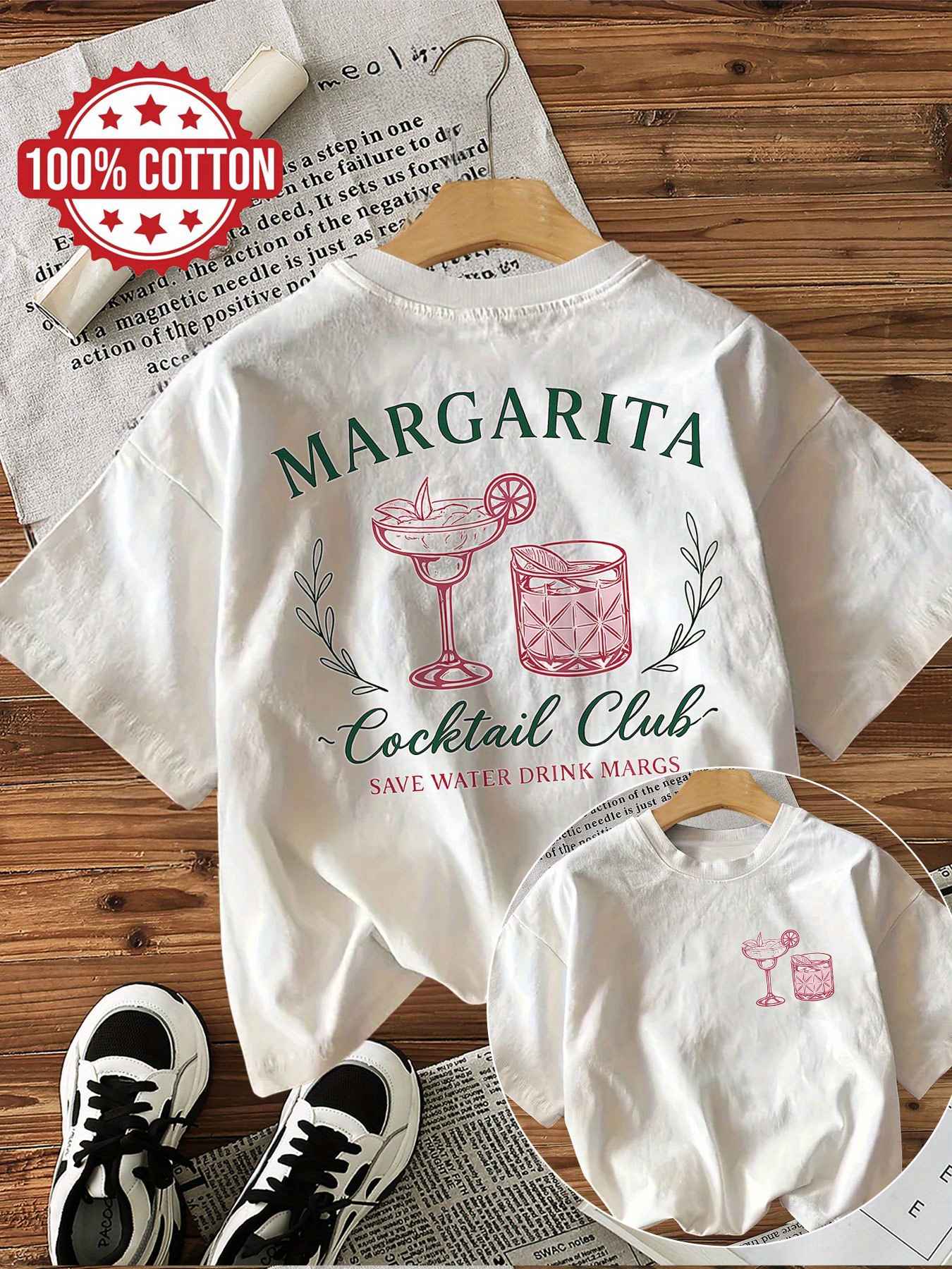 MAR DE MARGARITAS 売れ筋商品|||マル デ マルガリタス Tシャツ トップス レディース Tops White Shirts&Top - Mar De Margaritas