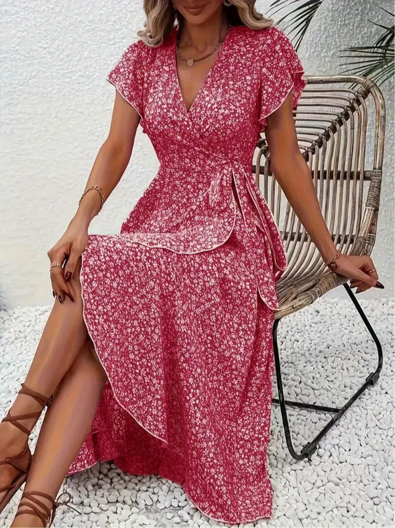 strapless open back dress Prosperina Ellie Embroidered Top In On The Vine