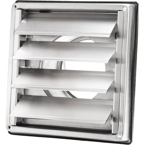 upgrade dryer vent cover metal 3 7 inch outside vent covers for house exterior wall vent cover with louvre 4 screws rubber gasket