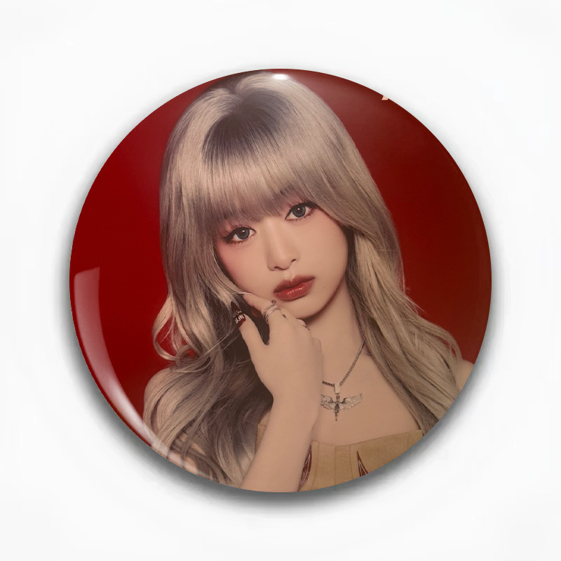 TEMU Anime Cartoon, Band Fashion Brooch, Unisex Round Badge Pin - Suitable As A Fun Gift And Idea Family, , , 58mm Trending, 1pc, Latest Style