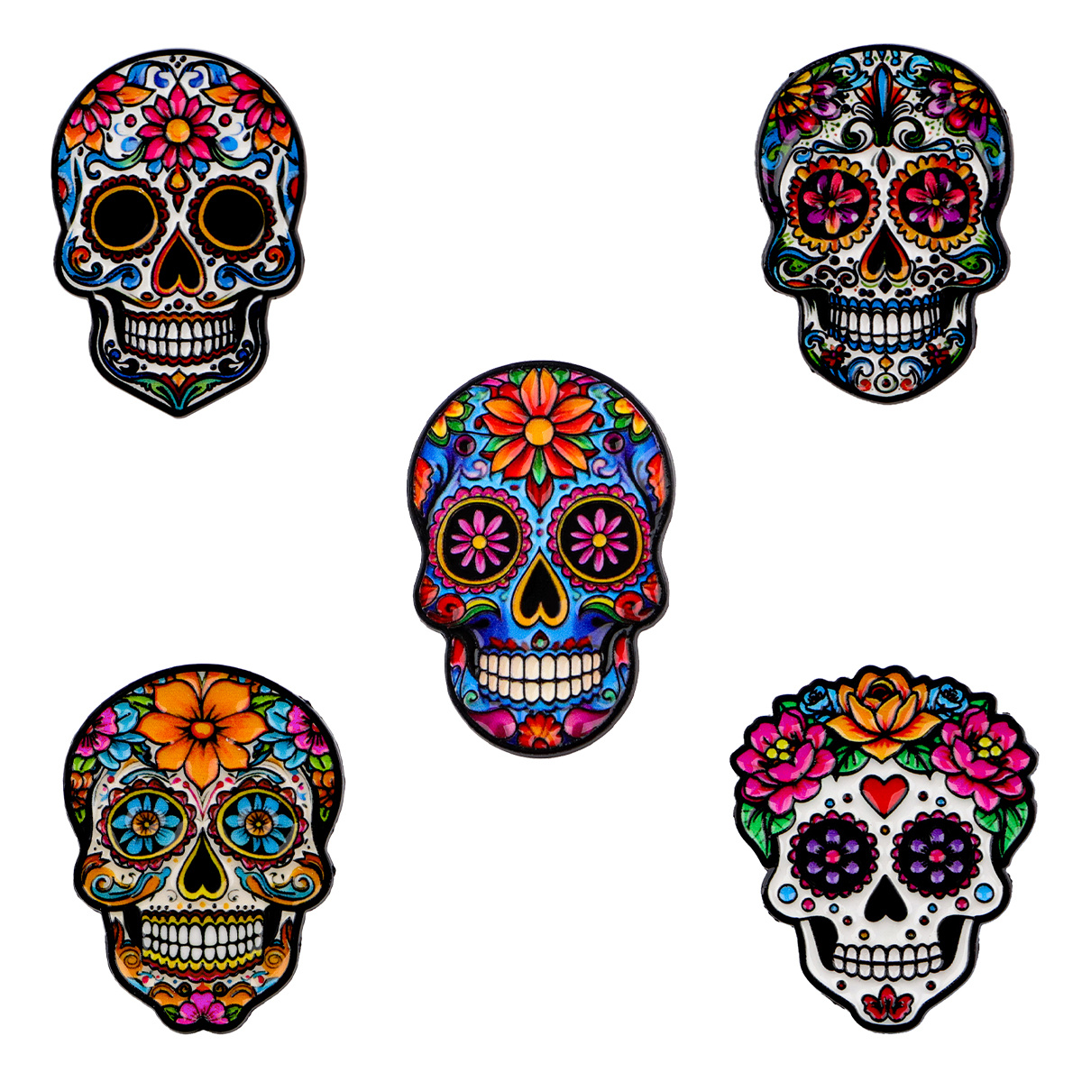Image of 5pcs/set Lapel Enamel Pins And Brooches Badge Pins For Backpacks Bags Backpack Cool Decoration Friend For Gifts