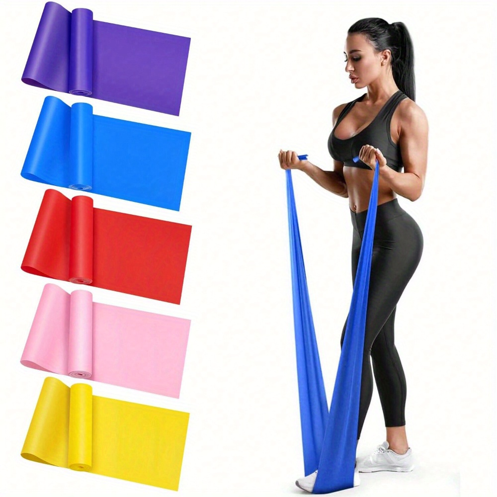 Yoga Resistance Bands for Body Toning, Home Use, Beginner Stretching Training, Women's Fitness, Latin Dance Elastic Ropes