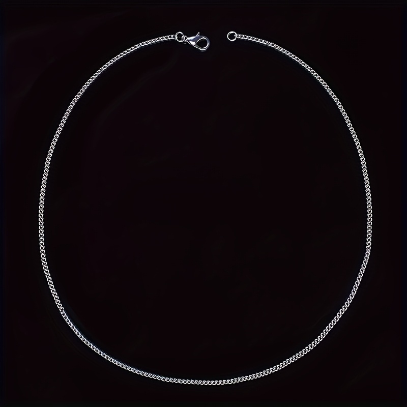5pcs Unisex Stainless Steel Necklace Set, Perfect for Gifting
