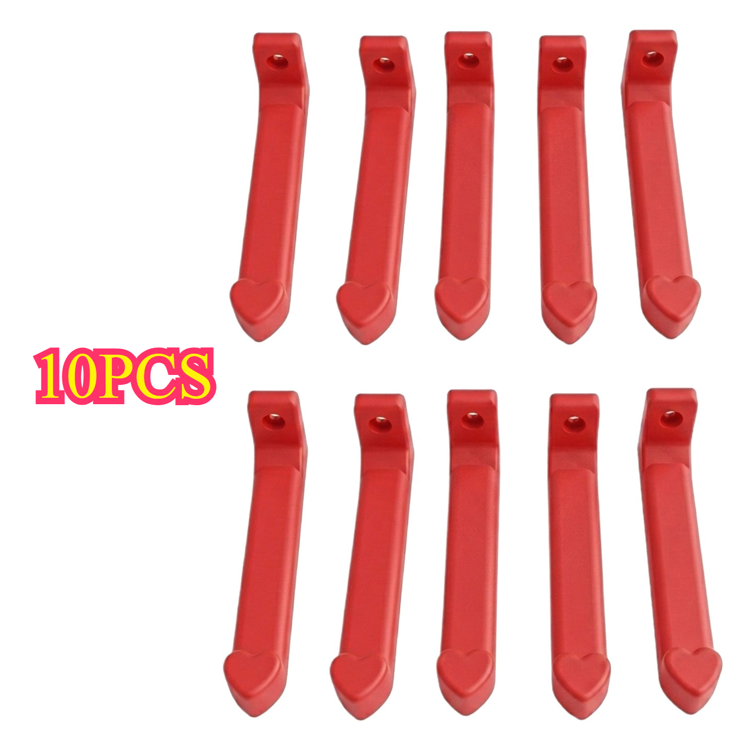 TEMU 10 Pack 9.5 Cm Sturdy Wall Dispenser Organizer, Corrosion Resistant Storage Rack, Reliable Hanging Hook, Suitable For Various Places Including