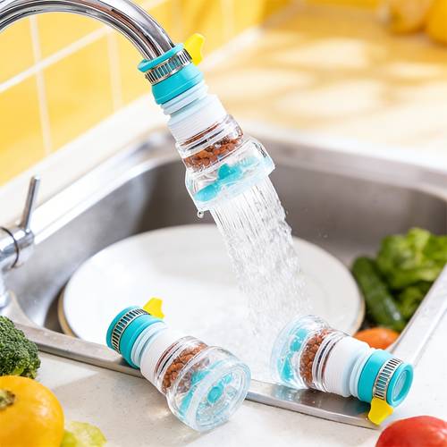 household vegetable washing splash proof water saving rotatable faucet spray head with clip on shower head kitchen faucet accessory to cleaning and resources fits faucets