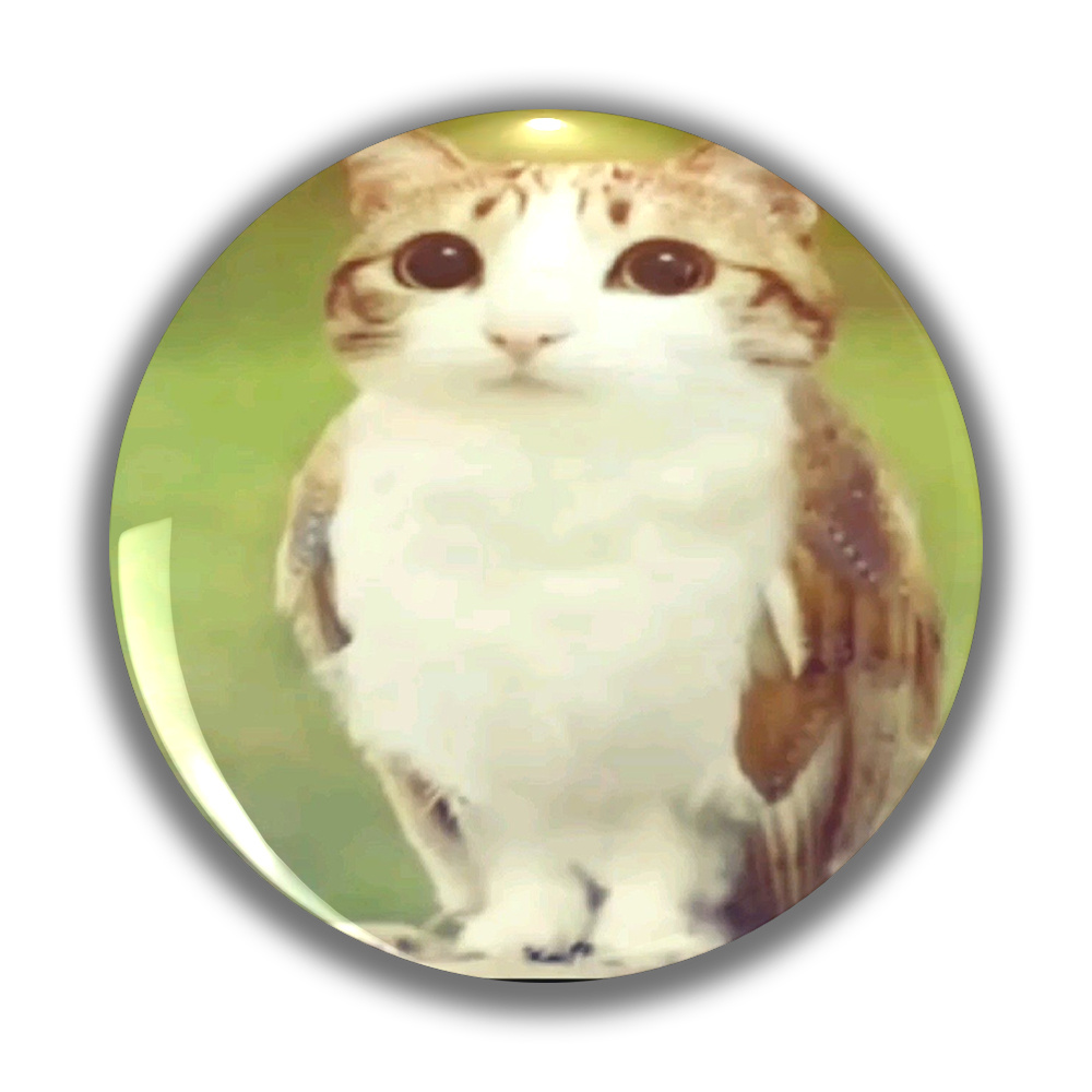 TEMU Anime Cartoon Brooch - Fashionable And Gorgeous Badge - Men's Casual Round Pin - Unisex - Suitable For Fun Gifts Between Family