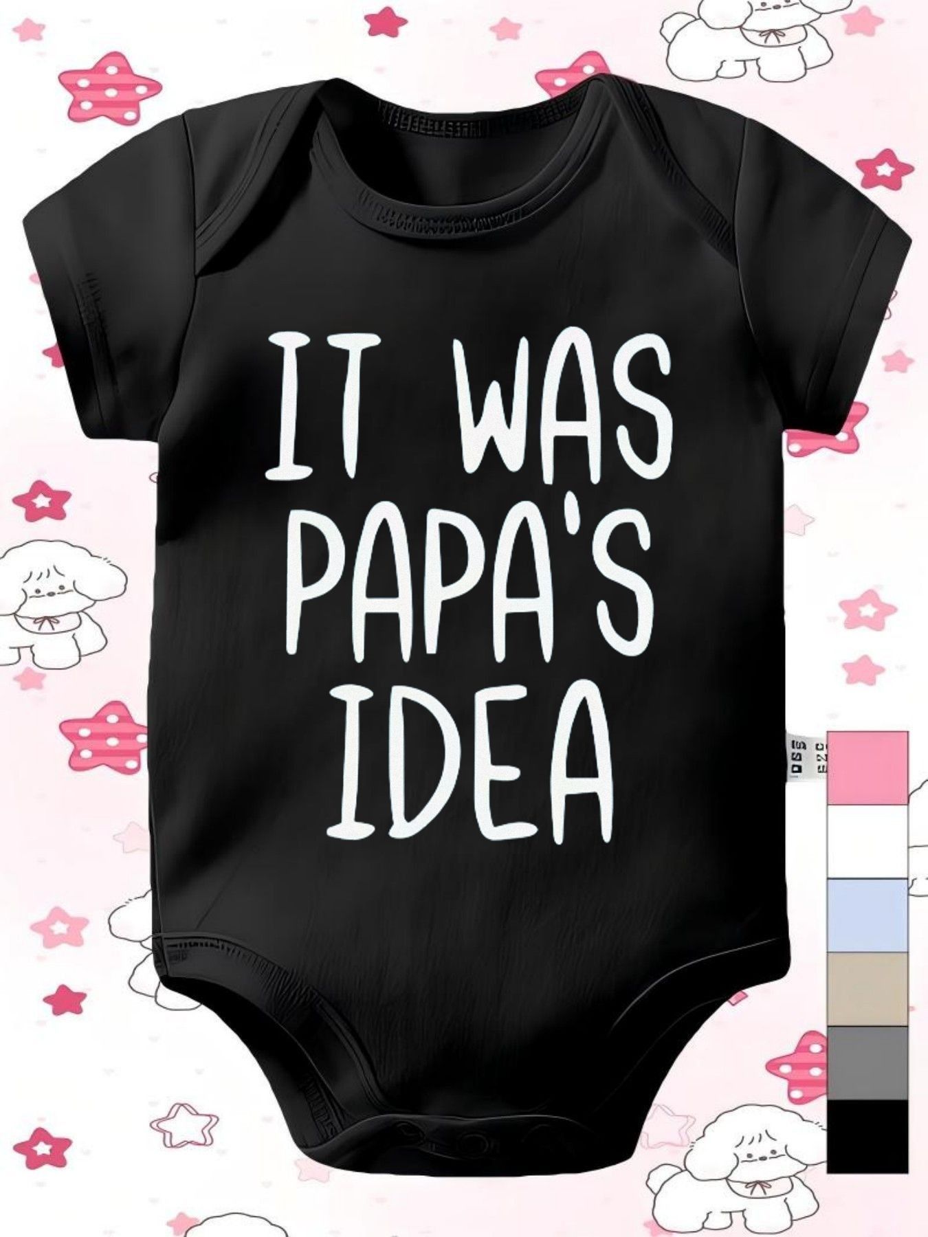 papa baby boy clothes sold on Temu United States
