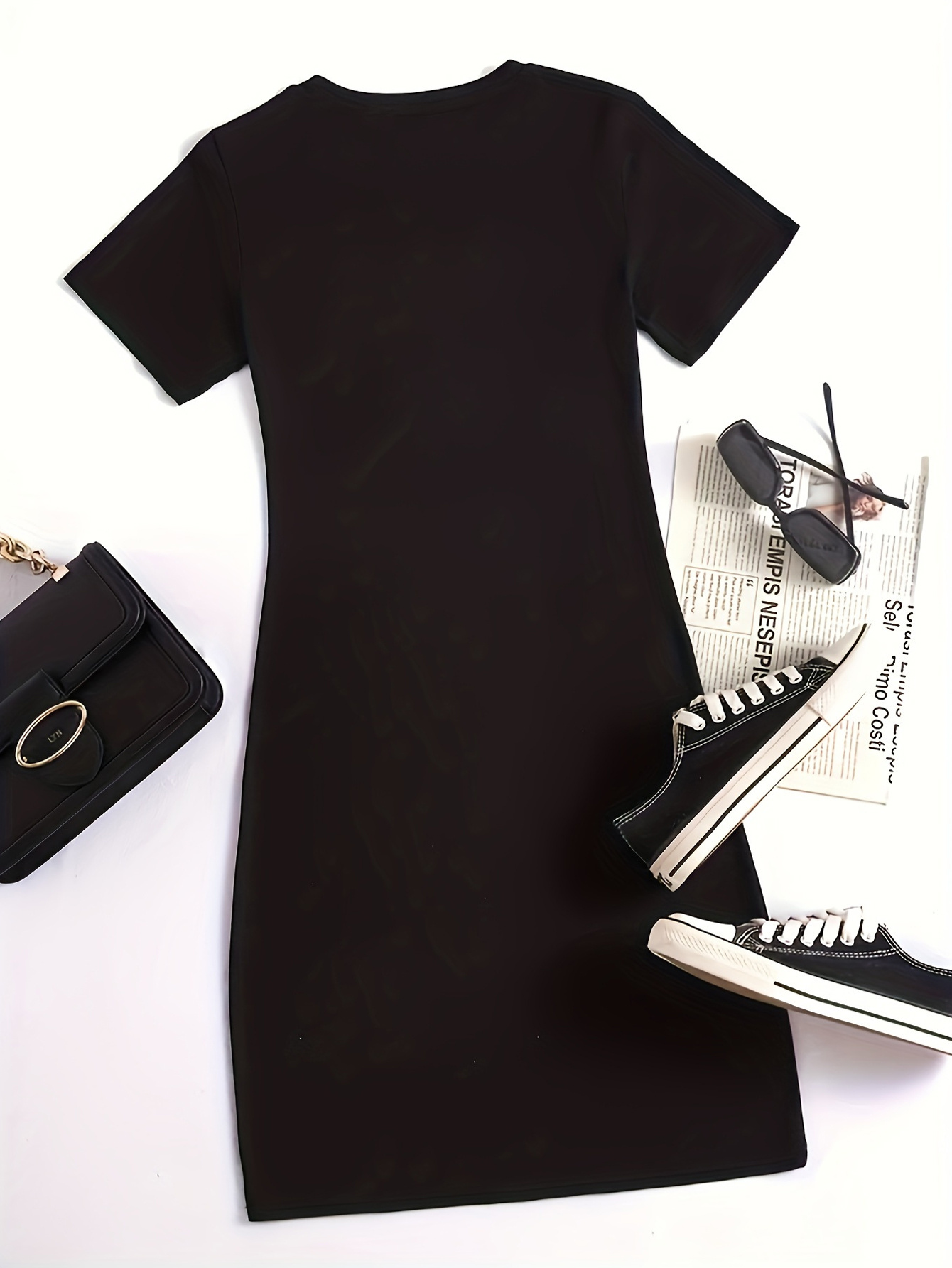 black flat dress shoes womens Sunset Glide Black Mary Jane Flats