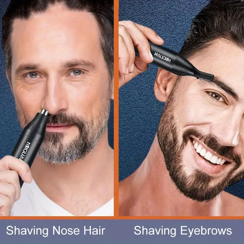 4in 1 professional grooming kit usb rechargeable nose hair and ear hair trimmer beard eyebrow body hair remover mens personal care tools for fathers day best for christmas thanksgiving Product details 7