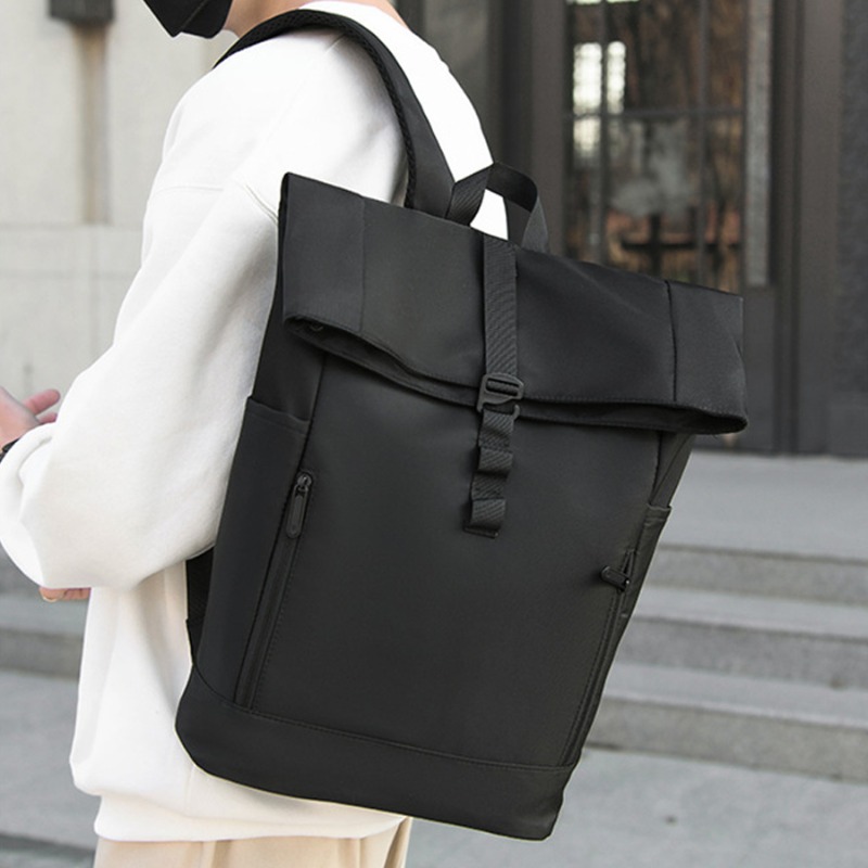 Multifunctional Travel Backpack | Durable Roll-Top Design, Expandable, Large Capacity, Ideal For Daily Commute And Outdoor Leisure, Pledun Brand, Unisex