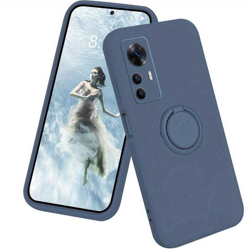 Cover Per Xiaomi Mi 12T / 12T Pro 5G: Custodia DEDUX Con Anello 360° E Paraurti TPU, Colore Verde