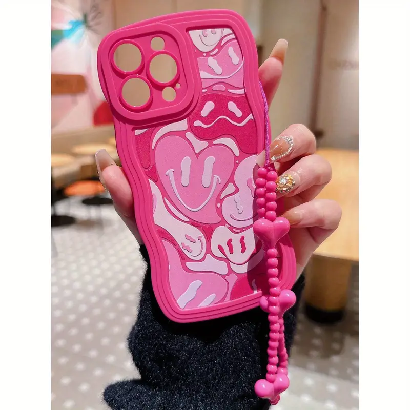 two pack: rose red hand strap phone Temu United Kingdom