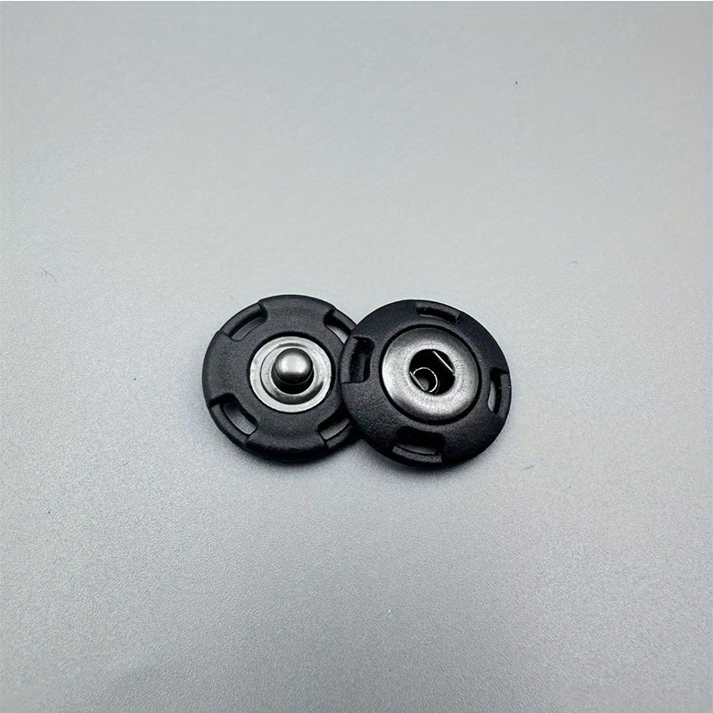 TEMU Botones de resina coloridos de 21 mm, cierres redondos resistentes, ideales para costura DIY en camisas y prendas; botones transparentes de