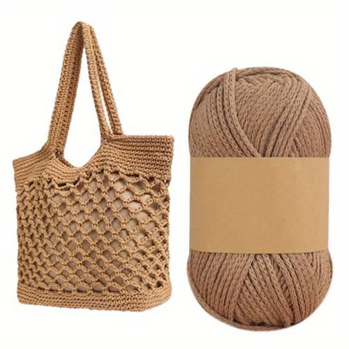 bargain cotton milk thread for knitting crochet and sewing projects including hats dolls bags and purses