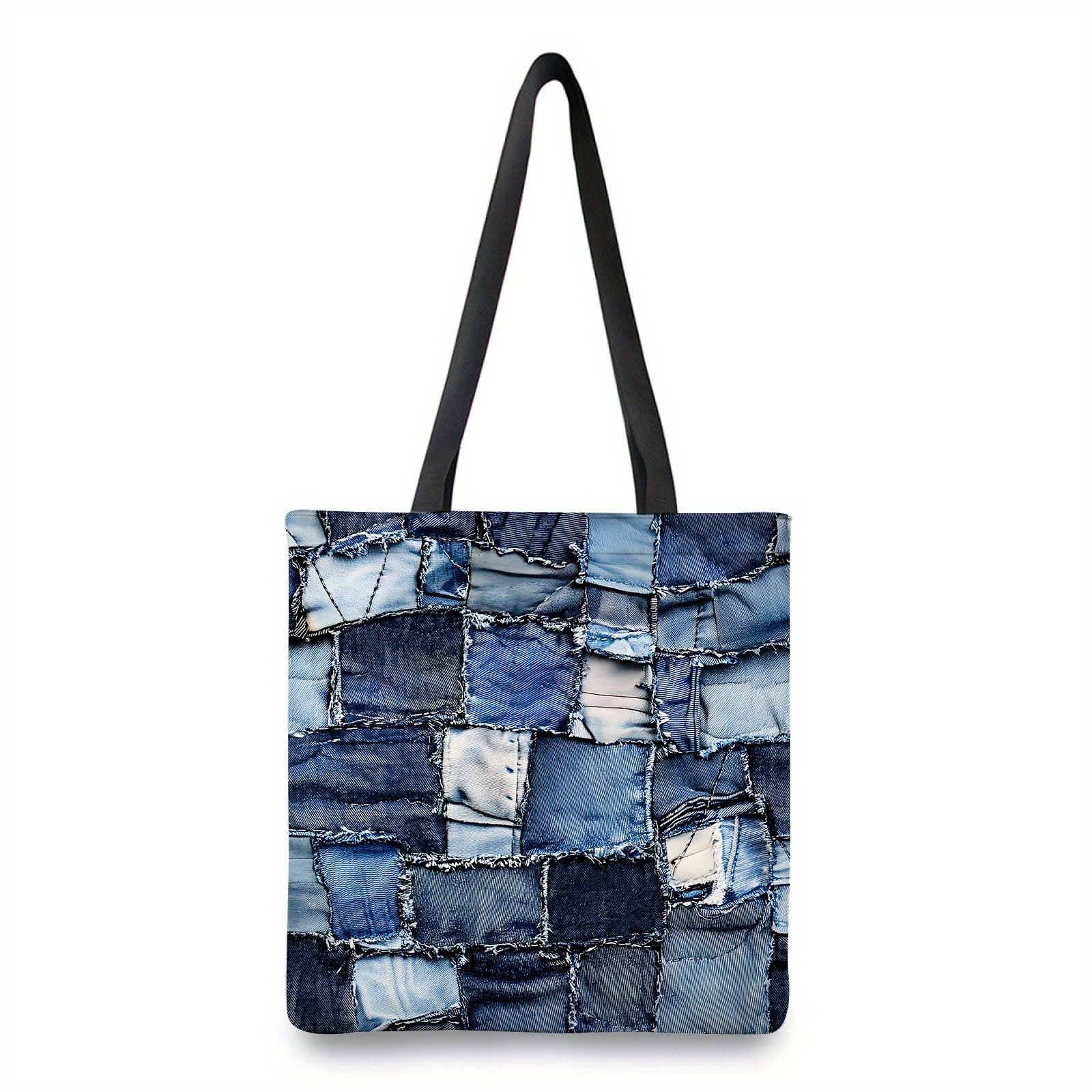 denim shoulder bag sold on Temu United States