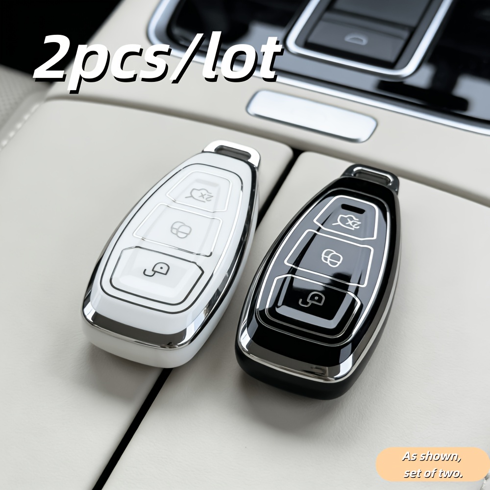 Image of 2pcs/set Car Key Protective Cover For Ford Focus 3 4 Mk3 Mk4 Kuga St