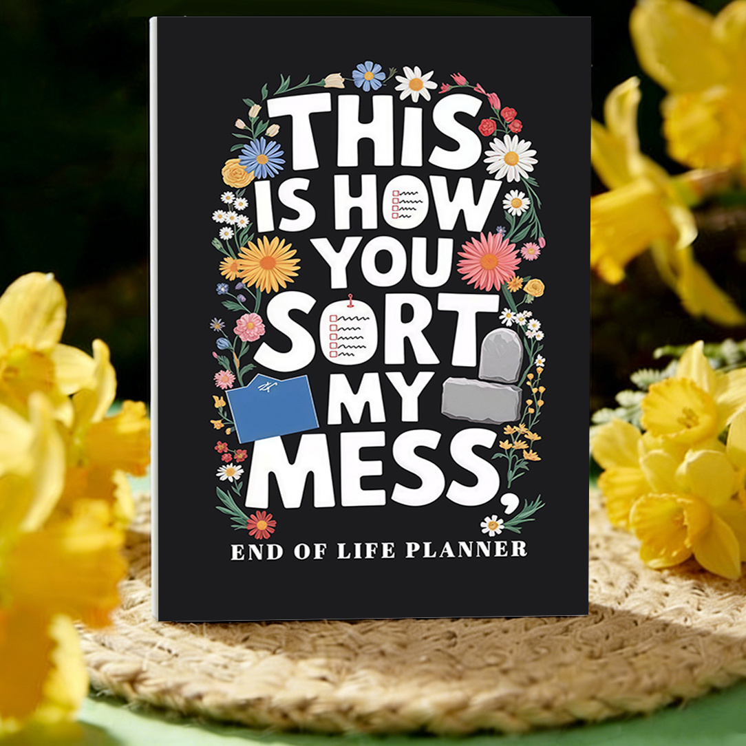 TEMU 1pc And Testament Planner & End-of-life - Portable Personal Property, , Blank Pages Suitable For Terminal Care Planning, For End-of-life