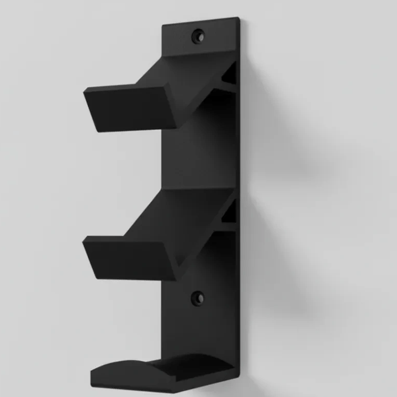 TEMU Wall-mounted Controller Stand And Headphone Rack, 2-in-1 Gaming Wall-mounted Bracket, Dual Game Controller Storage Rack, Compatible With