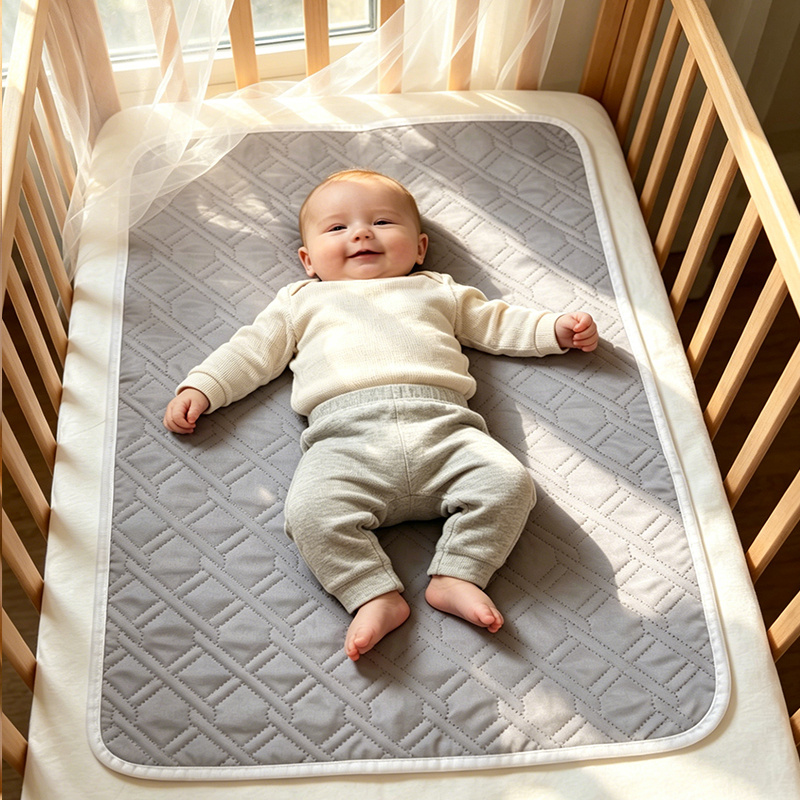 2pcs Solid Color Changing Pad Set for Babies