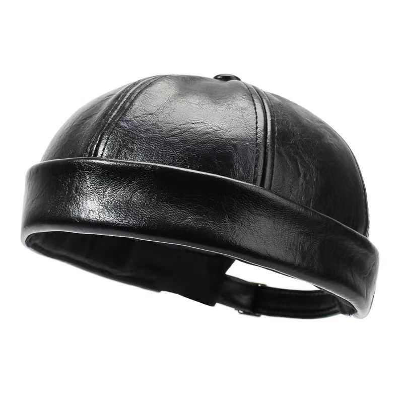 TEMU Solid Color , Unisex Streetwear Hip Hop Sailor Cap, Fashion Versatile Hat For Men And Women