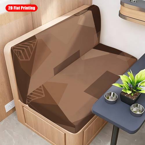 elastic rv seat cover rv dinette cushion cover campervan cushion cover universal seat cover stretchable rv dinette cover washable and reusable