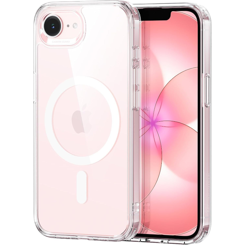 TEMU Phone Case: Magnetic For Iphone 17e Case Case, Drop Protection Slim Translucent Matte Shockproof With Anti-fingerprint Phone Cover